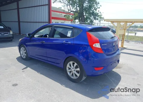 2013 Hyundai Accent Se z USA, uszkodzony, nr VIN KMHCU5AE0DU097199
